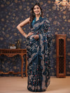 House of Pataudi Floral Embroidered Sarees