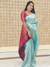 Anjaneya Sarees Ethnic Motifs Woven Design Zari Banarasi Saree