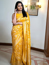 Anjaneya Sarees Woven Design Zari Banarasi Saree
