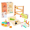 Curious Cub Montessori Learning Wooden Toys Box 6 | Problem Solving, Builds Hand-eye Coordination | Brain Development Activities