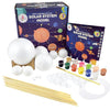 Kalakaram Diy Solar System Kit, Paint and Assemble Solar System Model Kit for School Project | Activity Kit for Kids | Educational Kit for Kids