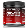 Nakpro Micronized Creatine Monohydrate Unflavored - 250 gms