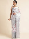 Fabmora Ethnic Motifs Embroidered Saree