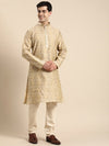 Anouk Men Floral Jacquard Kurta