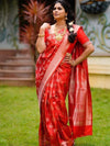 Anjaneya Sarees Woven Design Zari Designer Banarasi Saree