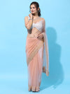Kasee Embellished Embroidered Net Saree