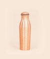 Ishalife Copper Water Bottle Engraved with Yogeshwaraya Chant - 950 ml