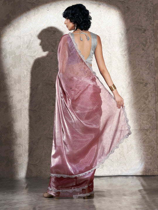 Tikhi Imli Embellished Zari Saree