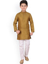 Pro Ethic Style Developer Boys Geometric Woven Design Kurta with Pyjamas