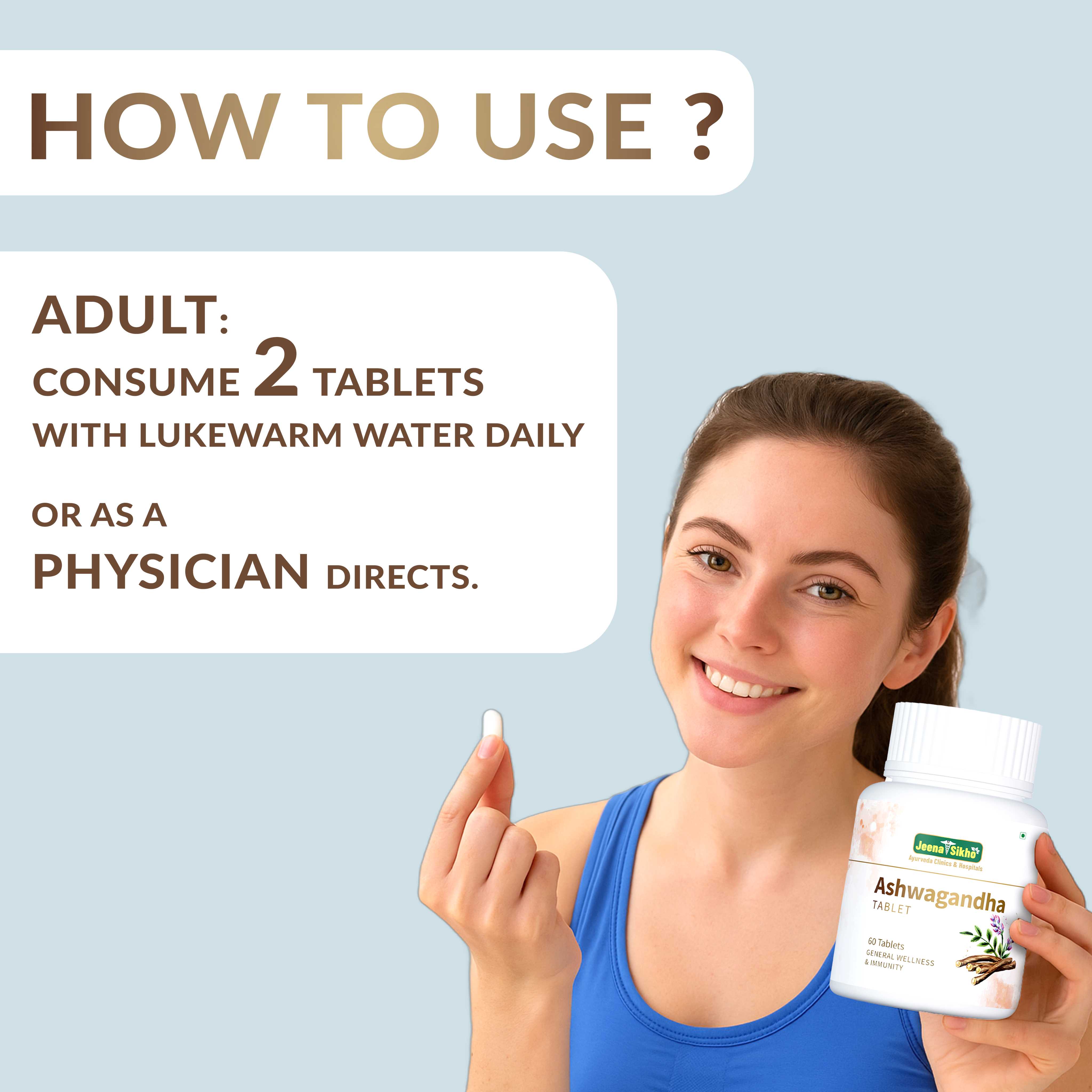 Ashwagandha Tablet | 60 Tablets