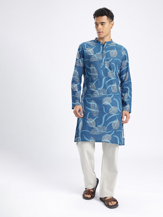 Anouk Rustic Floral Printed Kurta