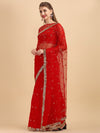 Sangria Embellished Sequinned Festive Saree