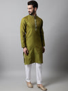 Jompers Men Embroidered Thread Work Kurta with Pyjamas