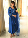 Urbanstree Aaina Anarkali Kurta with Pant & Dupatta (Set of 3)