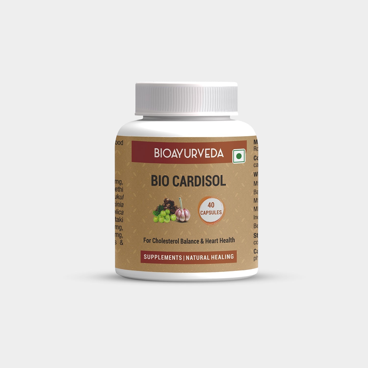 Bio Ayurveda Bio Cardisol Capsules - Swadesii