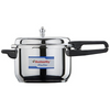 Butterfly BL-5L Blue Line Stainless Steel Outer Lid Pressure Cooker, 5-Liter