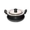 Butterfly Raga Non-stick Aluminium Handi With Lid | 15.5 Cm | Black