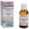 Lord's Arsenic Album Dilution