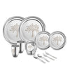 Classic Essentials Stainless Steel 12 Piece Vriksha Dinner Set