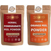Ayur Blessing Pomegranate Peel And Orange Peel Powder Combo
