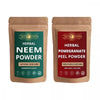 Ayur Blessing Neem Leaf And Pomegranate Peel Powder Combo