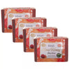 Meghdoot Rose Honey Body Wash Soap - 125 gms (Pack of 4)