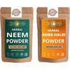 Ayur Blessing Neem and Amba Haldi Powder Combo