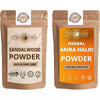 Ayur Blessing Chandan and Amba Haldi Powder Combo