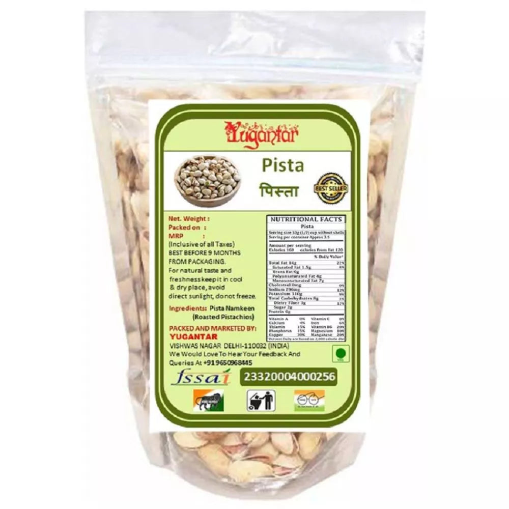 Yugantar Salted Pistachio Pista Namkeen Swadesii