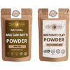 Ayur Blessing Multani Mitti And Bentonite Clay Powder Combo