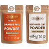 Ayur Blessing Orange Peel And Bentonite Clay Powder Combo