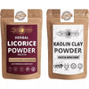 Ayur Blessing Licorice And Kaolin Clay Powder Combo