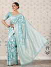 Ode by House of Pataudi Ethnic Motifs Zari Banarasi Saree