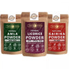 Ayur Blessing Herbal Amla & Licorice & Gairic Powder Combo
