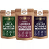 Ayur Blessing Herbal Amla & Licorice & Indigo Powder Combo