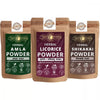 Ayur Blessing Herbal Amla & Licorice & Shikakai Powder Combo