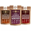 Ayur Blessing Herbal Arjuna Bark & Licorice & Red Sandalwood Powder Combo
