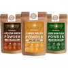 Ayur Blessing Herbal Amba Haldi & Arjuna Bark & Green Gram Flour Powder Combo