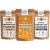 Ayur Blessing Herbal Amba Haldi & Bentonite Clay & Kaolin Clay Powder Combo