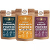 Ayur Blessing Herbal Amba Haldi & Bhringraj & Hadjod Powder Combo