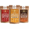 Ayur Blessing Herbal Amba Haldi & Gairika & Red Lentil Powder Combo