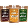 Ayur Blessing Herbal Amba Haldi & Haritaki & Green Gram Flour Powder Combo
