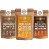 Ayur Blessing Herbal Amba Haldi & Indian Healing Clay & Red Lentil Powder Combo