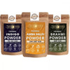 Ayur Blessing Herbal Amba Haldi & Indigo & Brahmi Powder Combo