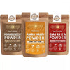 Ayur Blessing Herbal Amba Haldi & Indigo & Gairika Powder Combo
