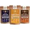 Ayur Blessing Herbal Amba Haldi & Indigo & Red Lentil Powder Combo