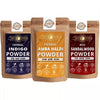 Ayur Blessing Herbal Amba Haldi & Indigo & Red Sandalwood Powder Combo