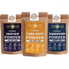 Ayur Blessing Herbal Amba Haldi & Indigo & Shankhpushpi Powder Combo