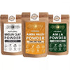 Ayur Blessing Herbal Amba Haldi & Kaolin Clay & Amla Powder Combo