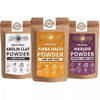 Ayur Blessing Herbal Amba Haldi & Kaolin Clay & Hadjod Powder Combo